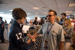 The folks from Pinkerton Tobacco executives and their contest winners go to the Indianapolis 500 before doing double duty by going to the Coke 600 in Charlotte.  Event done by x9 promotions out of Las Vegas.