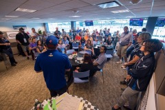 The folks from Pinkerton Tobacco executives and their contest winners go to the Indianapolis 500 before doing double duty by going to the Coke 600 in Charlotte.  Event done by x9 promotions out of Las Vegas.
