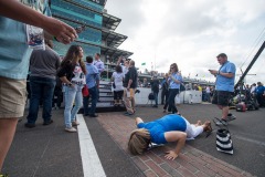 The folks from Pinkerton Tobacco executives and their contest winners go to the Indianapolis 500 before doing double duty by going to the Coke 600 in Charlotte.  Event done by x9 promotions out of Las Vegas.