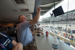 The folks from Pinkerton Tobacco executives and their contest winners go to the Indianapolis 500 before doing double duty by going to the Coke 600 in Charlotte.  Event done by x9 promotions out of Las Vegas.