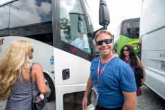 The folks from Pinkerton Tobacco executives and their contest winners go to the Indianapolis 500 before doing double duty by going to the Coke 600 in Charlotte.  Event done by x9 promotions out of Las Vegas.