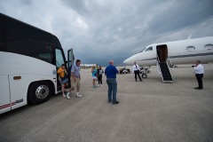 The folks from Pinkerton Tobacco executives and their contest winners go to the Indianapolis 500 before doing double duty by going to the Coke 600 in Charlotte.  Event done by x9 promotions out of Las Vegas.