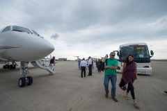 The folks from Pinkerton Tobacco executives and their contest winners go to the Indianapolis 500 before doing double duty by going to the Coke 600 in Charlotte.  Event done by x9 promotions out of Las Vegas.