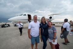 The folks from Pinkerton Tobacco executives and their contest winners go to the Indianapolis 500 before doing double duty by going to the Coke 600 in Charlotte.  Event done by x9 promotions out of Las Vegas.