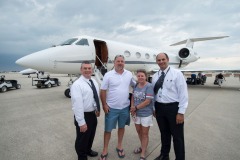 The folks from Pinkerton Tobacco executives and their contest winners go to the Indianapolis 500 before doing double duty by going to the Coke 600 in Charlotte.  Event done by x9 promotions out of Las Vegas.