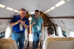 The folks from Pinkerton Tobacco executives and their contest winners go to the Indianapolis 500 before doing double duty by going to the Coke 600 in Charlotte.  Event done by x9 promotions out of Las Vegas.