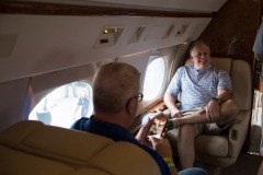 The folks from Pinkerton Tobacco executives and their contest winners go to the Indianapolis 500 before doing double duty by going to the Coke 600 in Charlotte.  Event done by x9 promotions out of Las Vegas.
