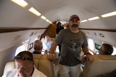 The folks from Pinkerton Tobacco executives and their contest winners go to the Indianapolis 500 before doing double duty by going to the Coke 600 in Charlotte.  Event done by x9 promotions out of Las Vegas.