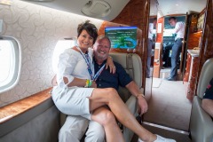 The folks from Pinkerton Tobacco executives and their contest winners go to the Indianapolis 500 before doing double duty by going to the Coke 600 in Charlotte.  Event done by x9 promotions out of Las Vegas.