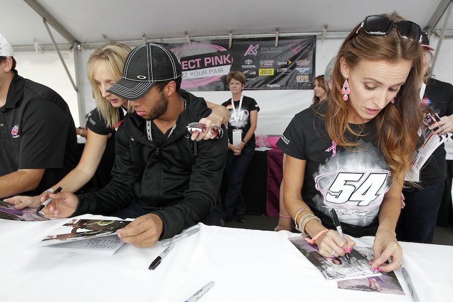 at Charlotte Motor Speedway in Concord, North Carolina on October 11, 2013.