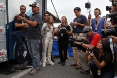 At Charlotte Motor Speedway in Concord, North Carolina on October 11, 2013.